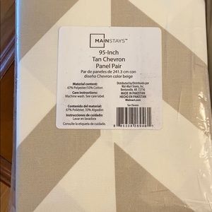 Mainstays Tan curtain